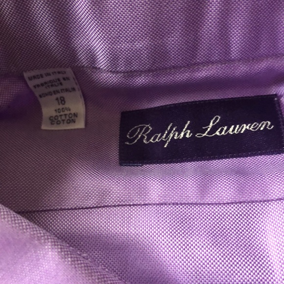 ralph lauren purple label tag